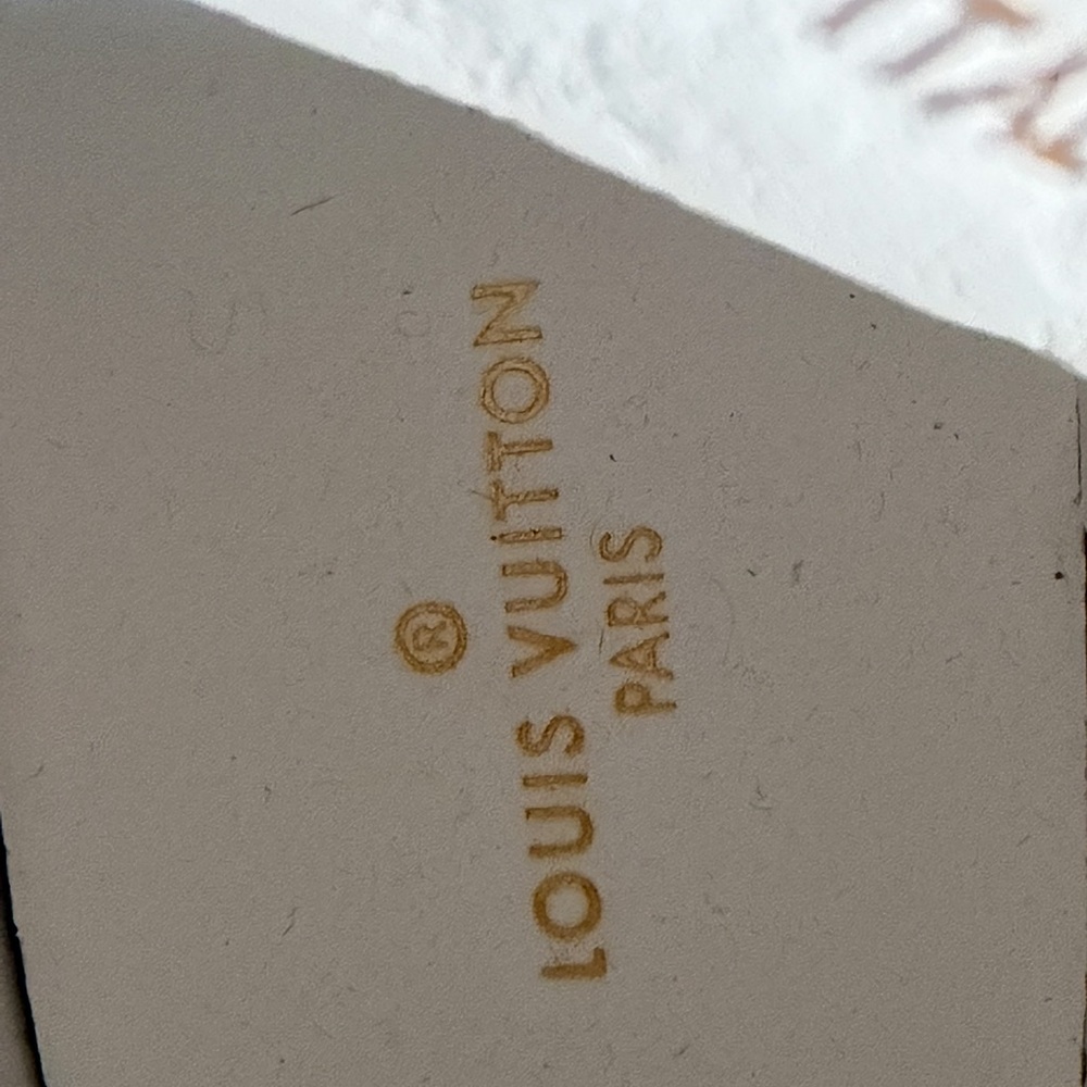 Louis Vuitton Leopard Print High-Top Sneakers - Picture 6 of 6